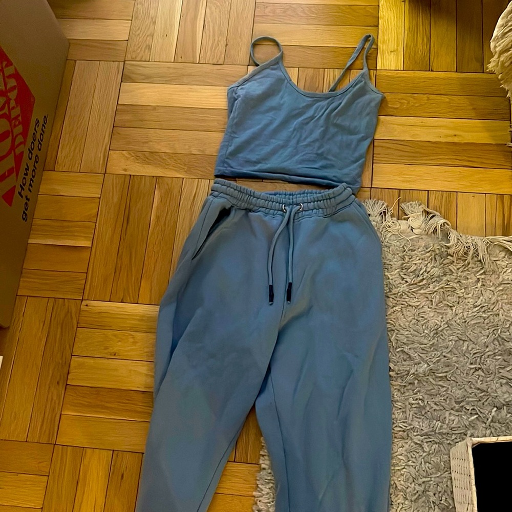 Nasty Gal Sweatpants and tank top set